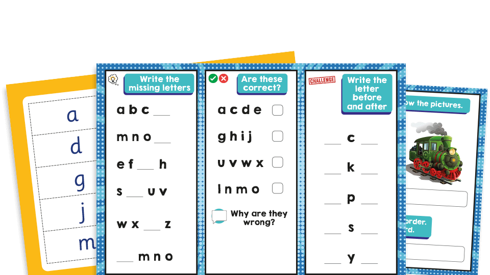 image of Year 1 Alphabetical Order – KS1 Grammar Activities Pack
