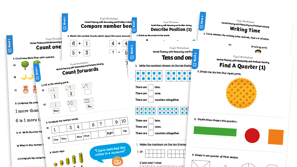image of Complete Year 1 Resource Pack for White Rose Maths