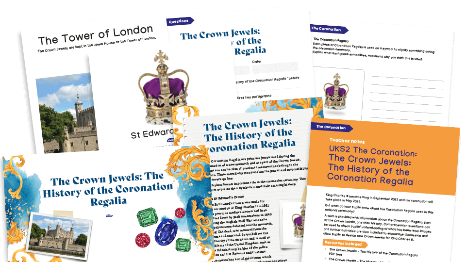 image of The Coronation - UKS2 - The Crown Jewels: The Coronation Regalia