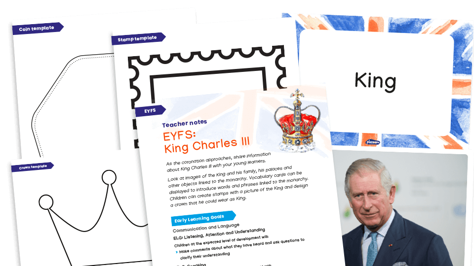 The Coronation of King Charles III - EYFS Activities Pack | Plazoom