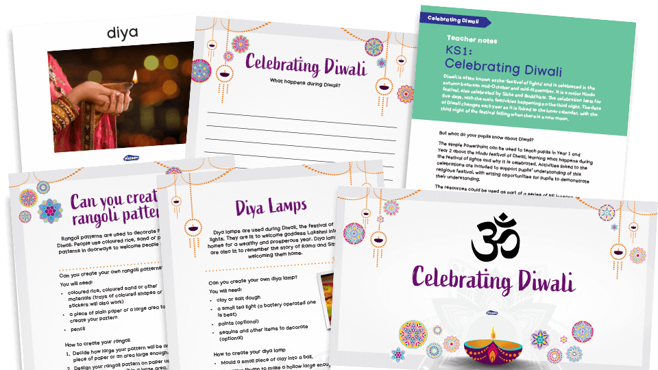 image of Key Stage 1 Diwali Resources: Celebrating Diwali Worksheets and Activities
