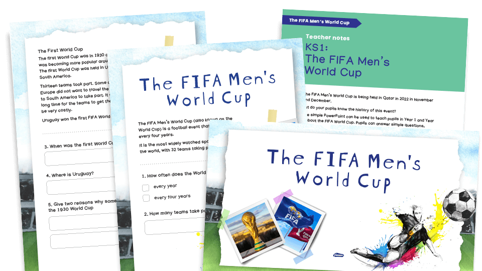 image of 2022 World Cup Resources: Key Stage 1 Comprehension Pack