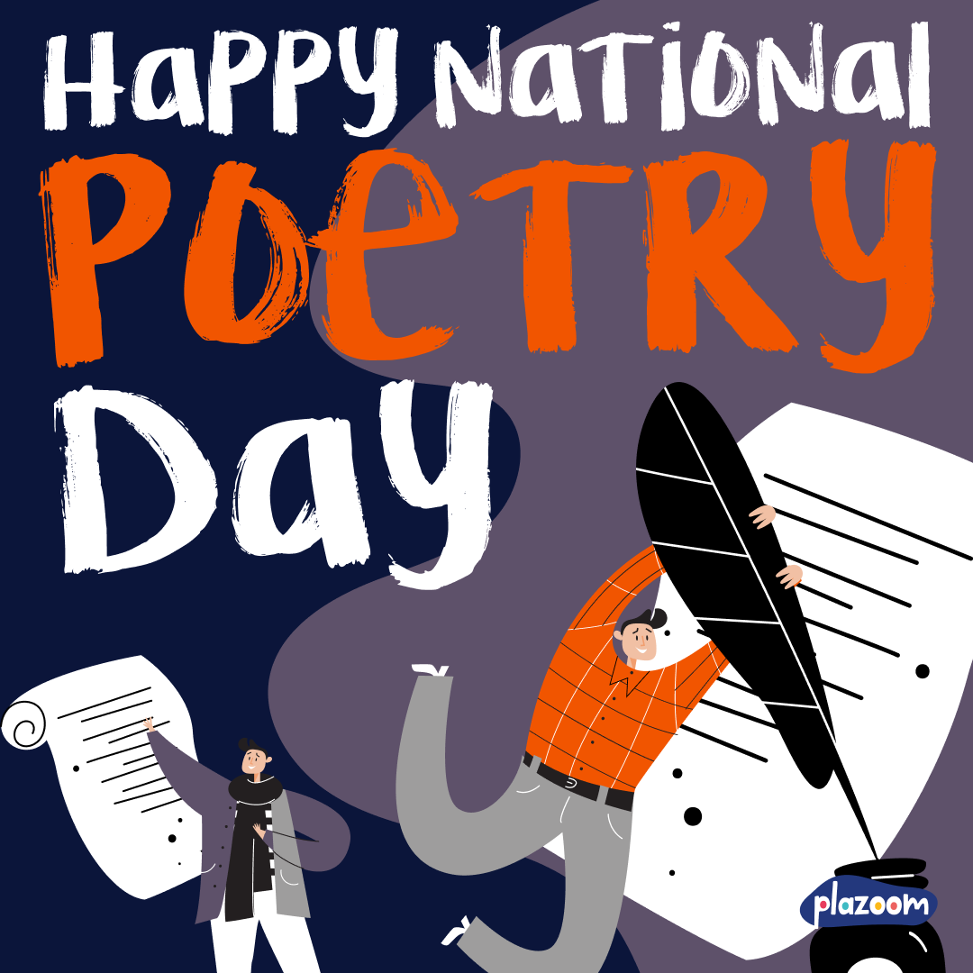 Main image for Celebrate National Poetry Day with Plazoom!