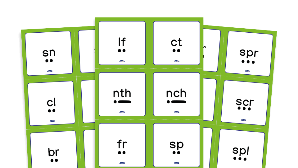 image of Phase 4 phonics - sound cards