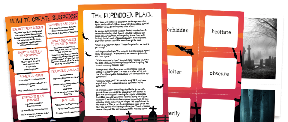 The Forbidden Place Halloween WAGOLL