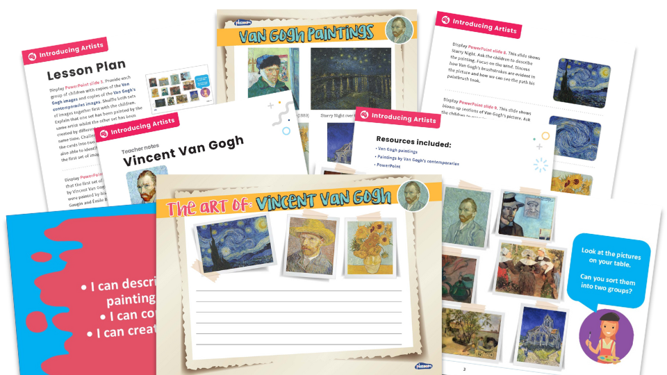 image of Introducing Artists - Vincent Van Gogh