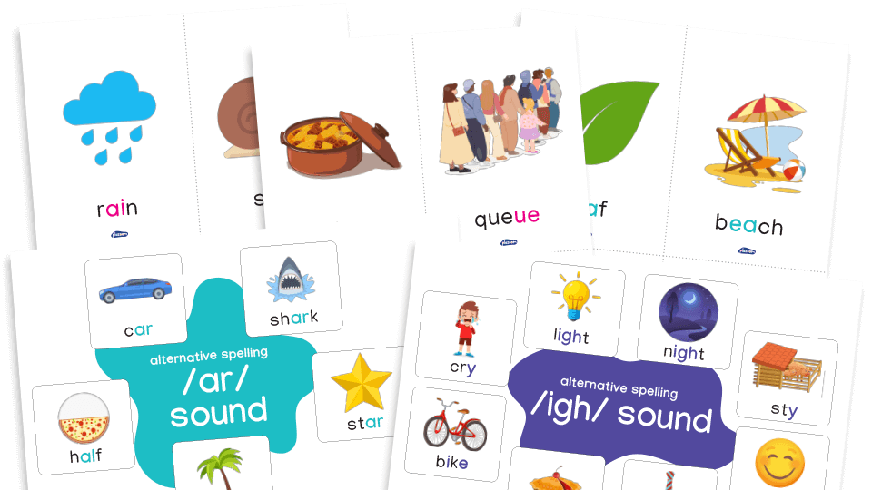 image of Year 1 Spellings: Spelling Patterns Posters and Flashcards (pack 2)