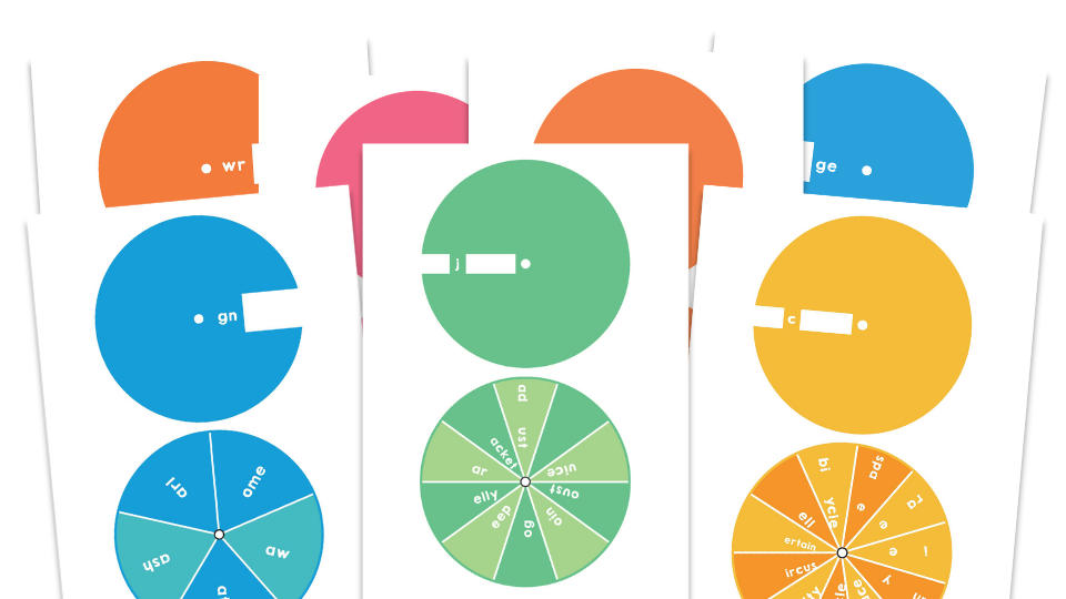 image of Year 2 Spellings - Word Spinner