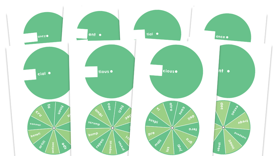 image of Year 5 Spellings - Word Spinner