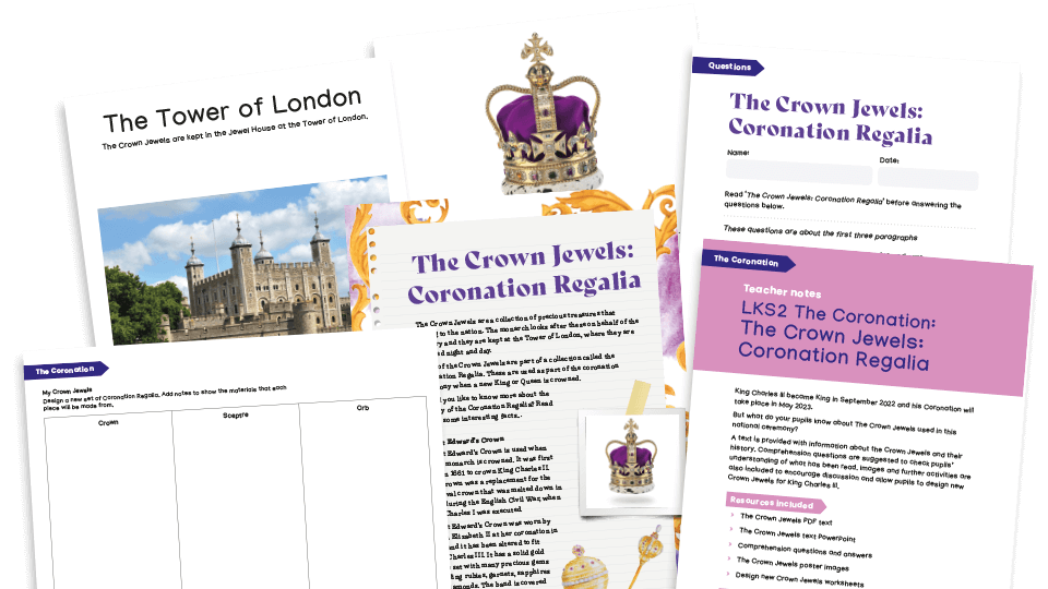 image of The Coronation - LKS2 - The Crown Jewels: The Coronation Regalia