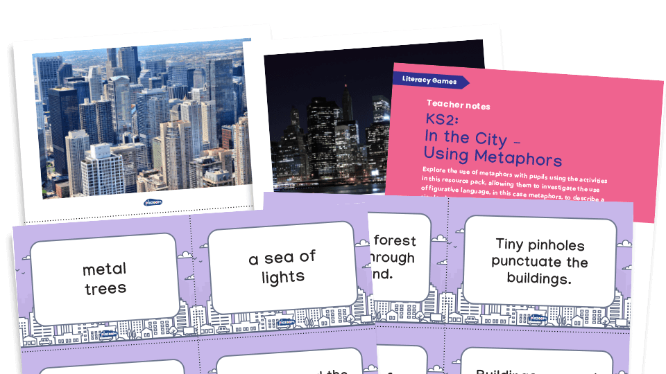 image of Literacy Games: KS2 Metaphors