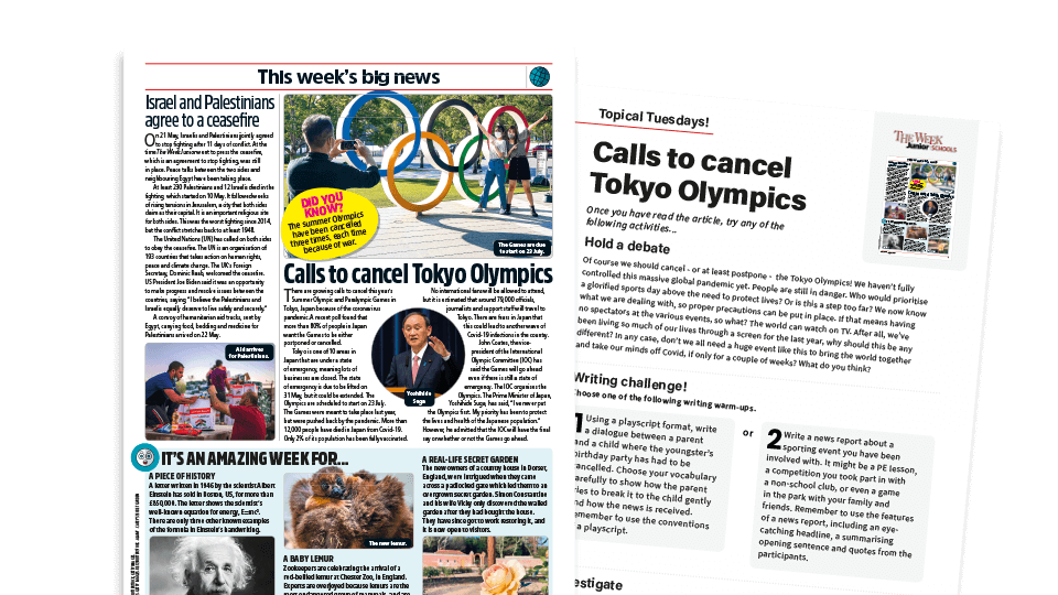 image of Topical Tuesdays: What About the Olympics? – KS2 News Story and Reading and Writing Activity Sheet from The Week Junior