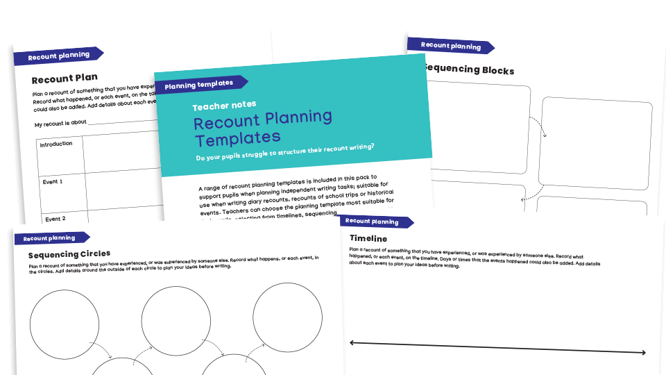 image of Recount Planning Templates