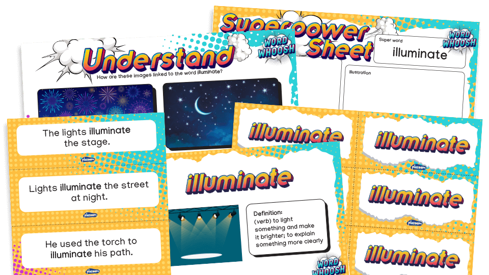 image of Word Whoosh - Tier 2 Vocabulary Pack: Year 3 - Spring 2