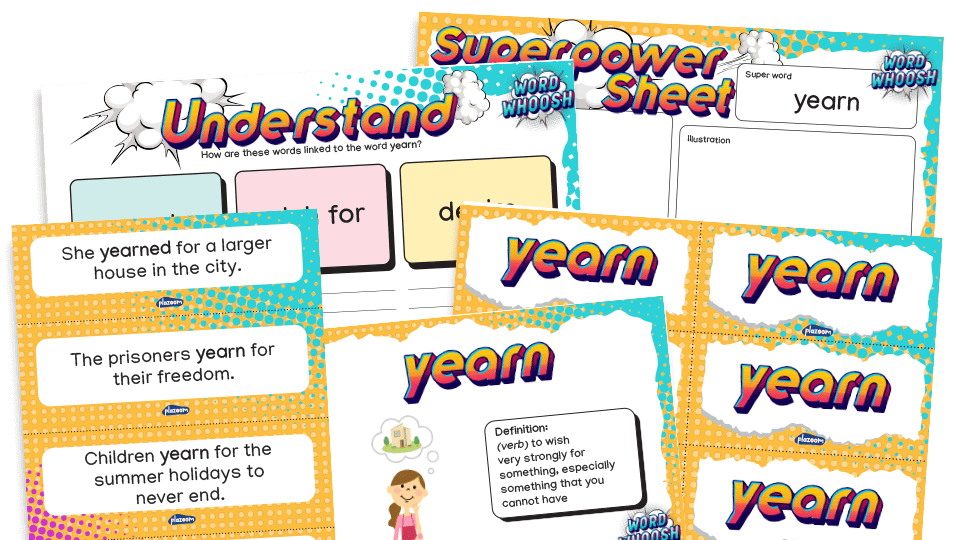 image of Word Whoosh - Tier 2 Vocabulary Pack: Year 3 - Summer 1
