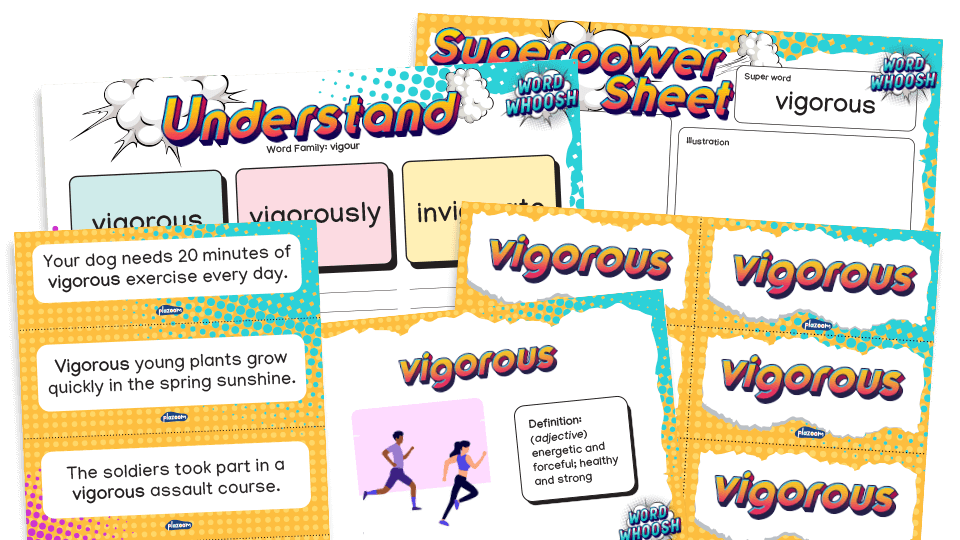 image of Word Whoosh - Tier 2 Vocabulary Pack: Year 3 - Summer 2