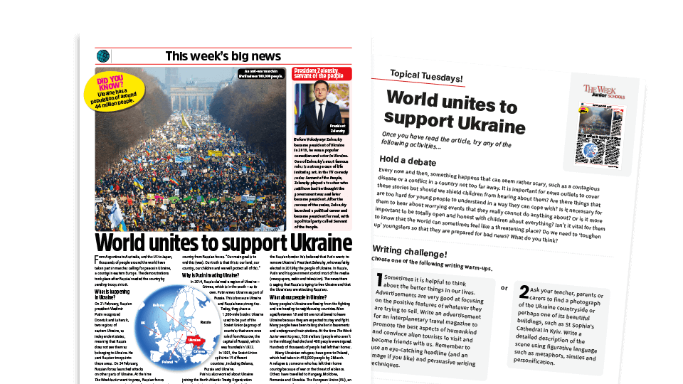image of Topical Tuesdays:  Need to Know? - KS2 News Story and Reading and Writing Activity Sheet from The Week Junior