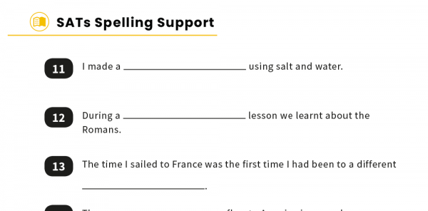 year 3 sats practice spelling tests worksheets pack plazoom