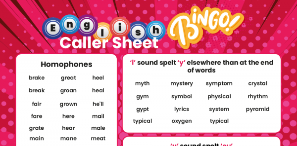 year 5 spelling bingo ks2 grammar game plazoom