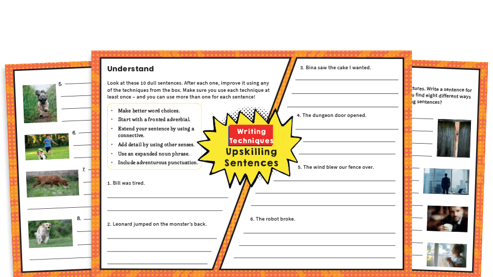 editing and improving sentences ks2 writing features