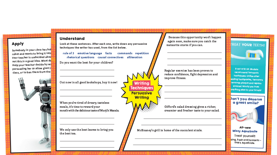 persuasive writing sentence starters ks2