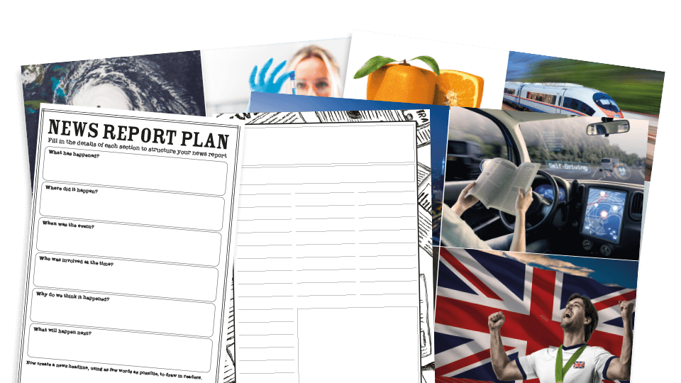 Ks2 News Reports Effective Story Planning Writing Worksheets Plazoom