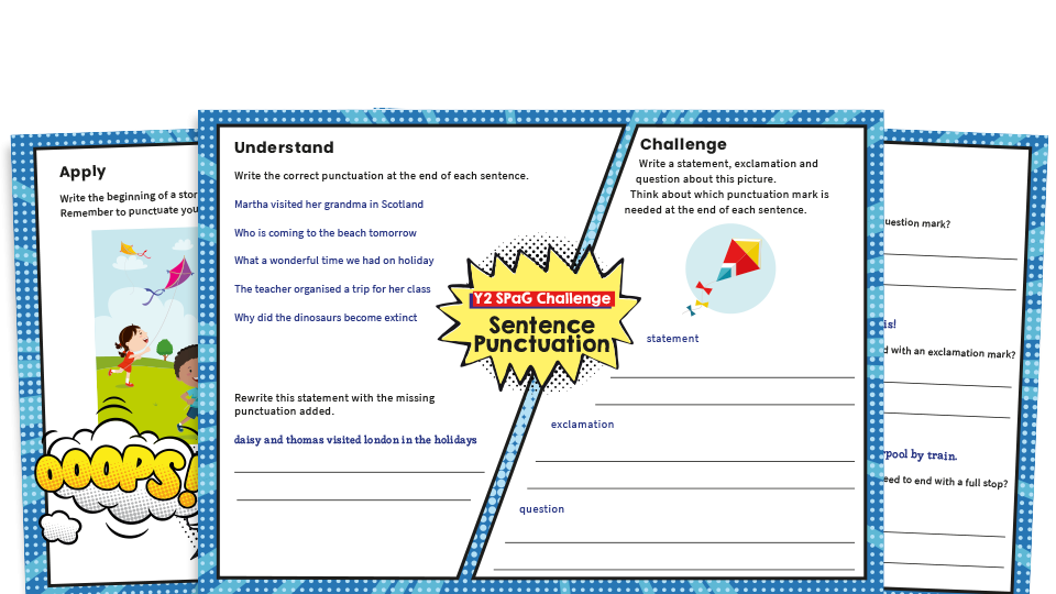 Year 2 Sentence Punctuation Ks1 Spag Challenge Mat Worksheets Plazoom Year 2 Sentence Punctuation Ks1 Spag Challenge Mat Worksheets Plazoom