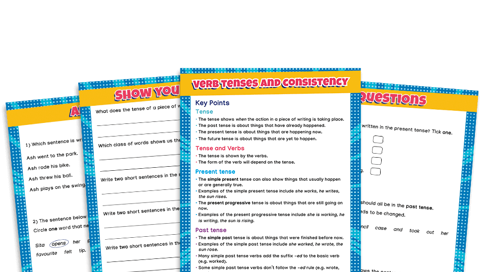 present progressive tense 7 of the best grammar worksheets and resources for ks1 and ks2