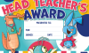 Image of Head Teacher’s Award certificate