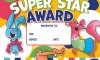 Image of Super Star Award certificate