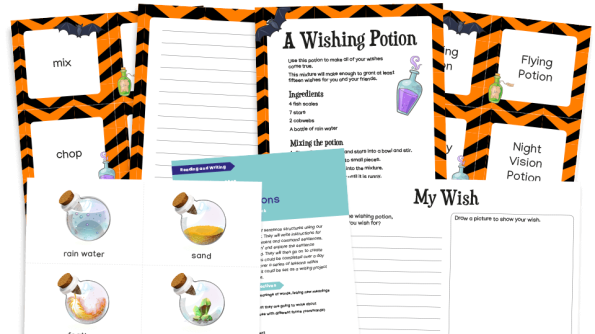 Image of Year 2 Instruction Writing (Imperative Verbs) – KS1 Text Type Magical Potions Writing Resource Pack