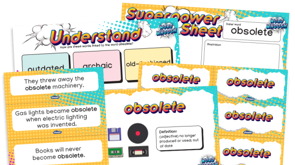 Image of Word Whoosh - Tier 2 Vocabulary Pack: Year 5 - Spring 2