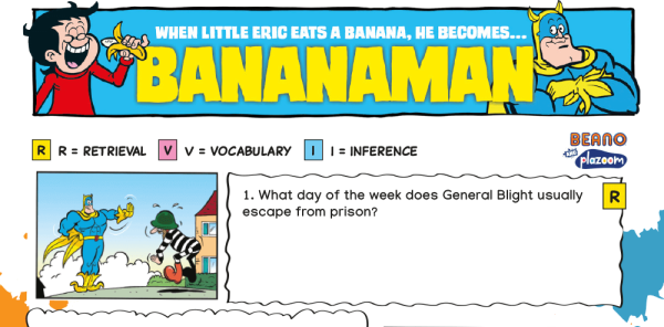 Bananaman the Litter Bug – KS2 Beano Comprehension and Writing ...