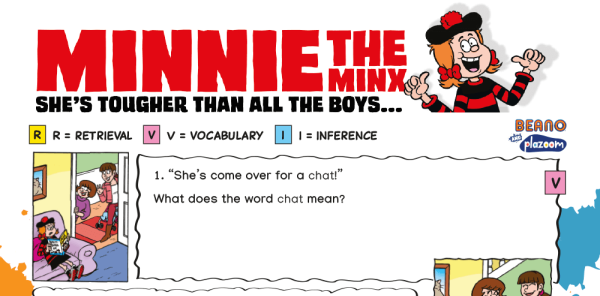 Minnie and Winnie – KS2 Beano Comprehension and Writing Activities Pack ...