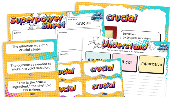 Image of Word Whoosh - Tier 2 Vocabulary Pack: Year 6 - Spring 2