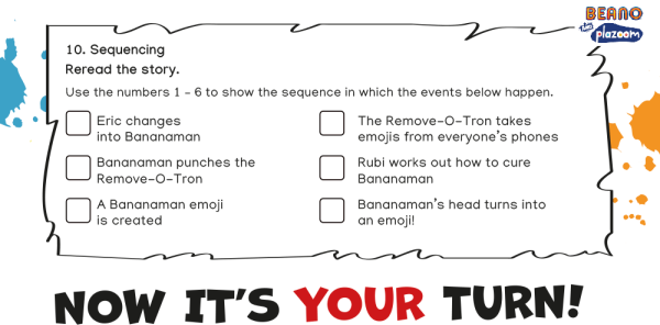 Bananaman and the Emojis – KS2 Beano Comprehension and Writing ...