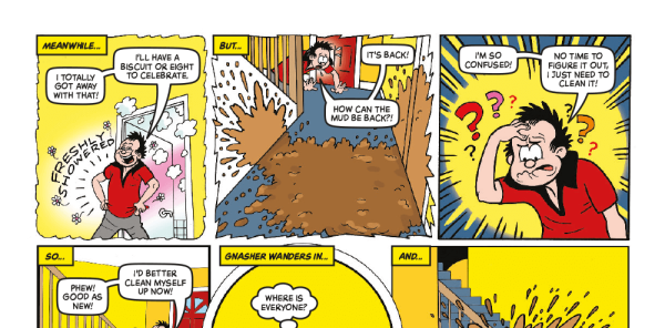 Dennis and the Mud – KS2 Beano Comprehension and Writing Activities ...
