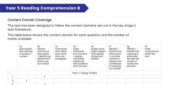 Year 5 SATs Reading Assessment Practice Pack - Set B | Plazoom