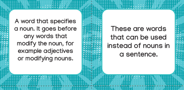 Year 4 Vocabulary, Grammar and Punctuation Terminology Make a Match ...