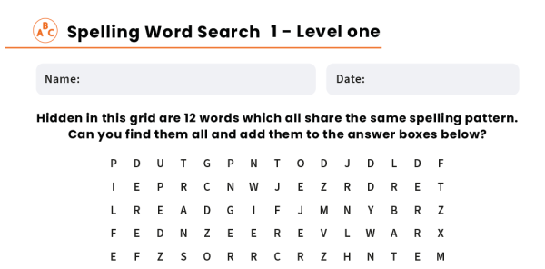 Year 6 Spelling Patterns Word Search Activities – KS2 Revision Pack