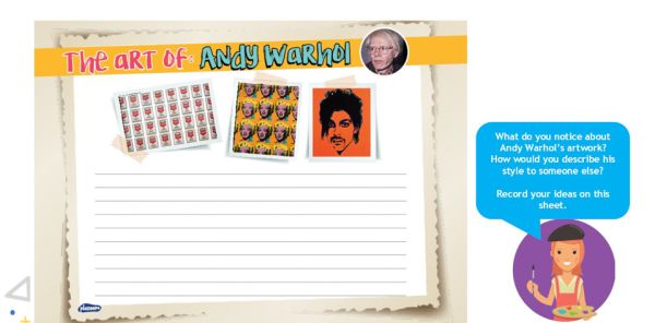 Introducing Artists - Andy Warhol | Plazoom