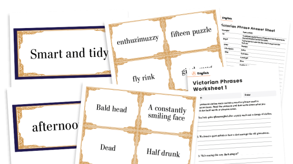 Image of Reading comprehension KS2 – Victorian idiom worksheets