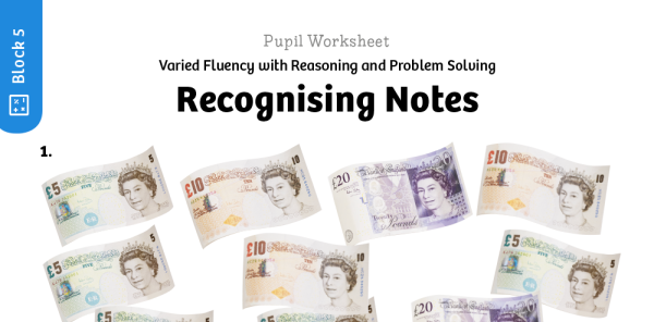 White Rose Maths: Year 1 Summer Term – Block 5: Recognising notes maths ...