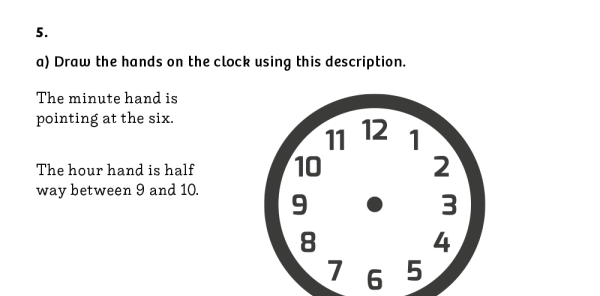White Rose Maths: Year 1 Summer Term – Block 6: Time to the half hour ...