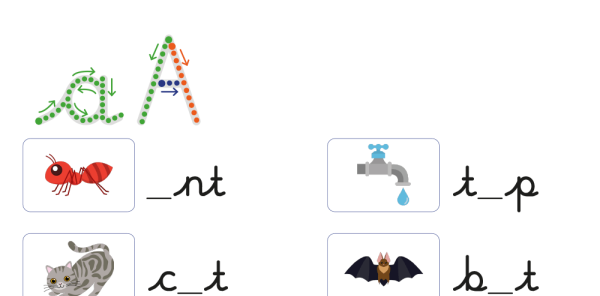 Letter formation worksheets – Cursive handwriting practice sheets | Plazoom