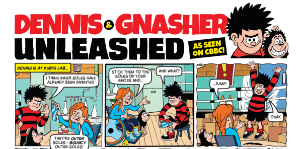 Dennis and his Bouncy Soles - Key Stage 2 Beano Comprehension and ...
