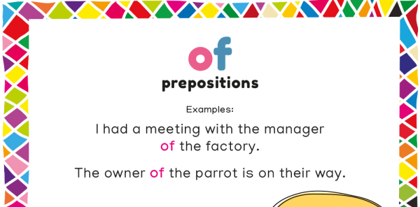 KS2 Classroom Display - Prepositions | Plazoom