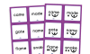 Image of Phase 5 phonics - word cards set 4: a-e, e-e, i-e, o-e, u-e