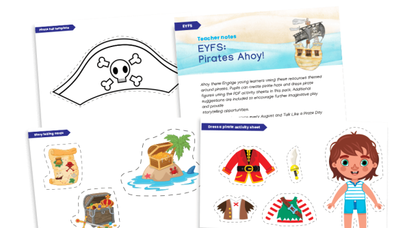 Image of Talk Like a Pirate Day – Fun & free activities for EYFS