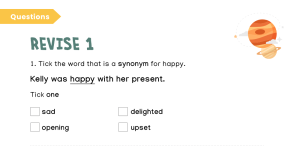 6 8a Year 6 W How Words Are Related By Meaning As Synonyms Or 